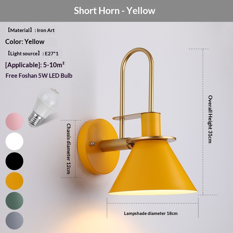 Macaron-Style Bedside Table Lamp, picture 7 of 9