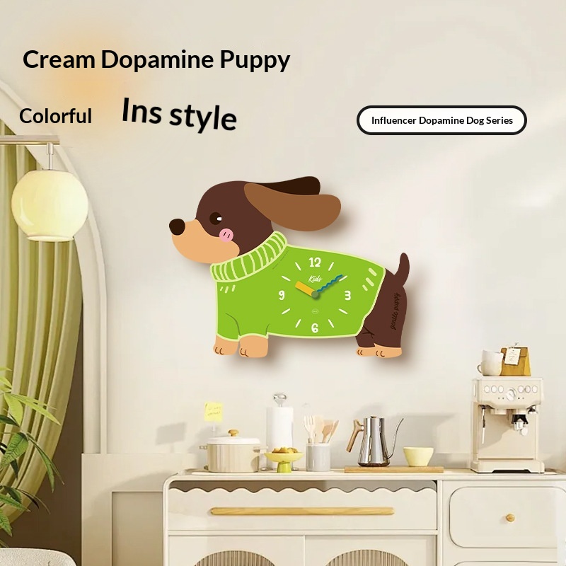 Cute And Creative Decorative Wall Clock For Pets And Dogs 6