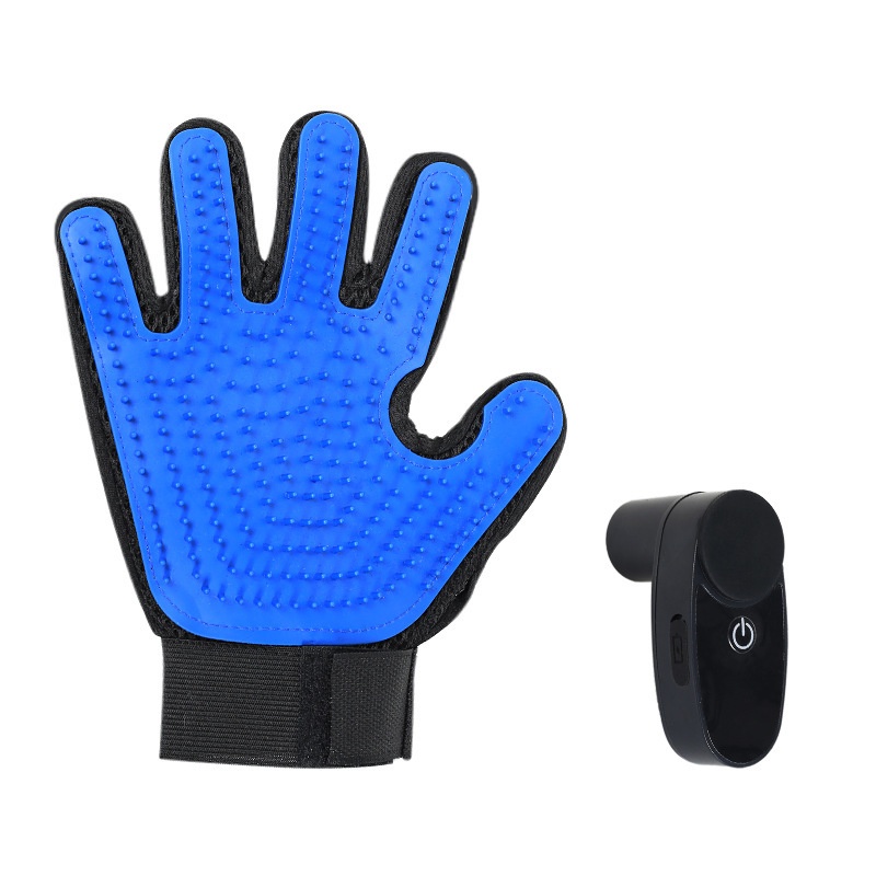 Set de guantes con spray y cepillo antipelo