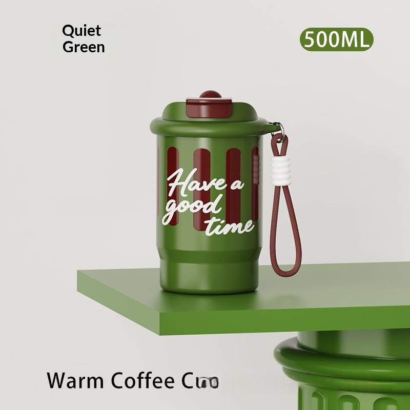 Cute Dopamine Themed Petite Double Wall Coffee Cup