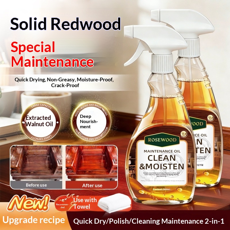 Walnut Oil Specially Formulated For Mahogany Furniture Care