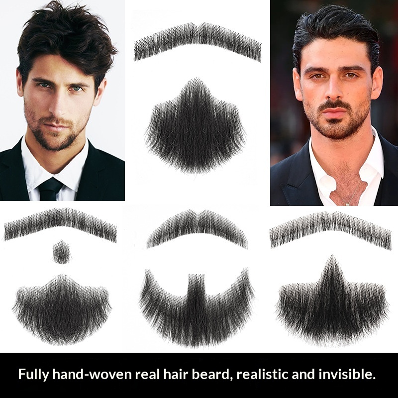Invisible Seamless Film And TV Disguise Makeup Fake Beard