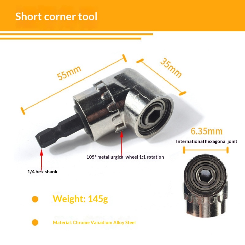 Adaptateur Angulaire 105° pour Perceuse