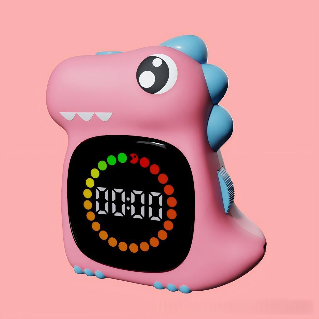 Cartoon Dinosaur Alarm Clock Timer Specially Designed For Students Study