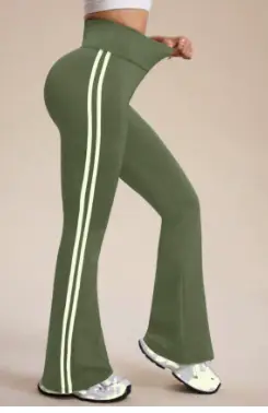 Women's High Waist Wide-leg Casual Pants Flared Pants