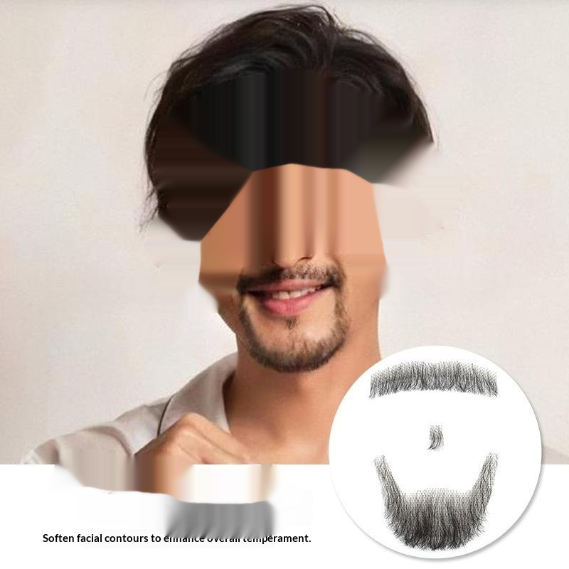 Film And TV Makeup Props Mens Realistic Fake Beard
