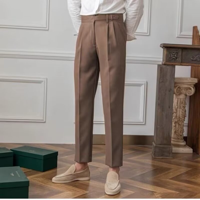 Men's Pants Shoes Top Watch Combination Set 2
