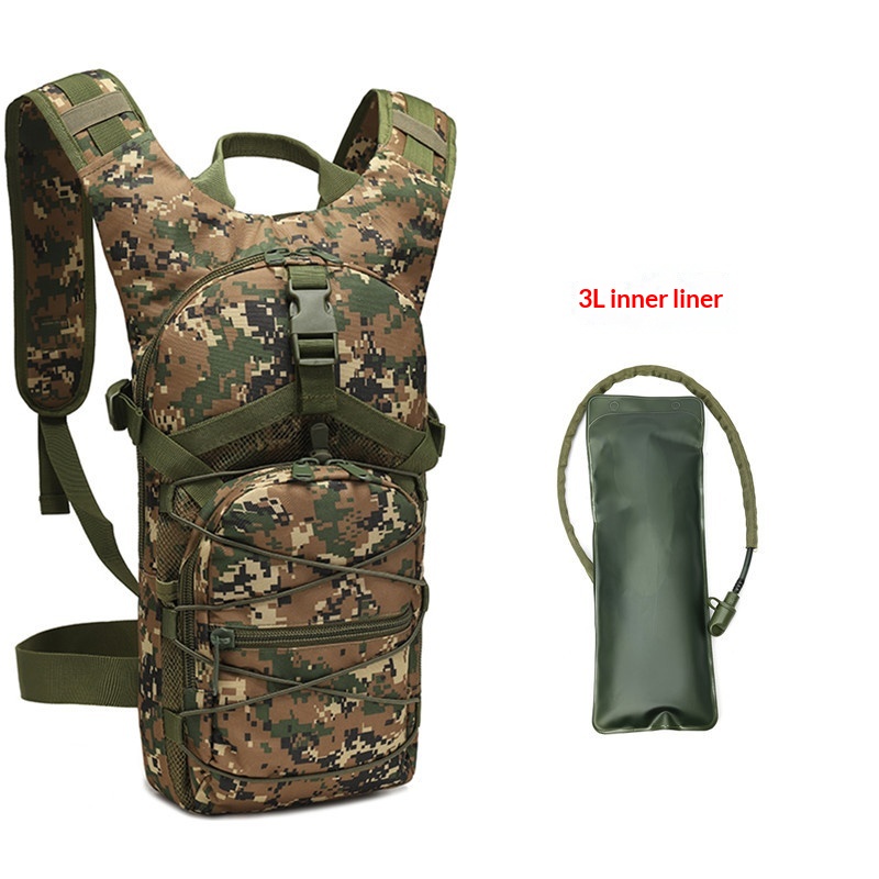 Mountaineering Color Sports Large-Capacity Water Bag Backpack Jungle Digital 3L Liner Free Size