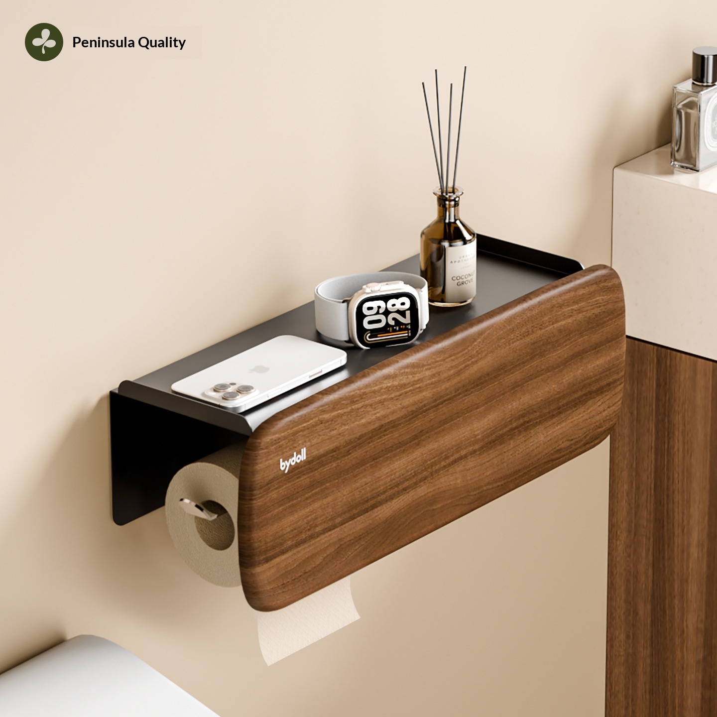 Wet Toilet Paper Roll Drawer Storage Rack