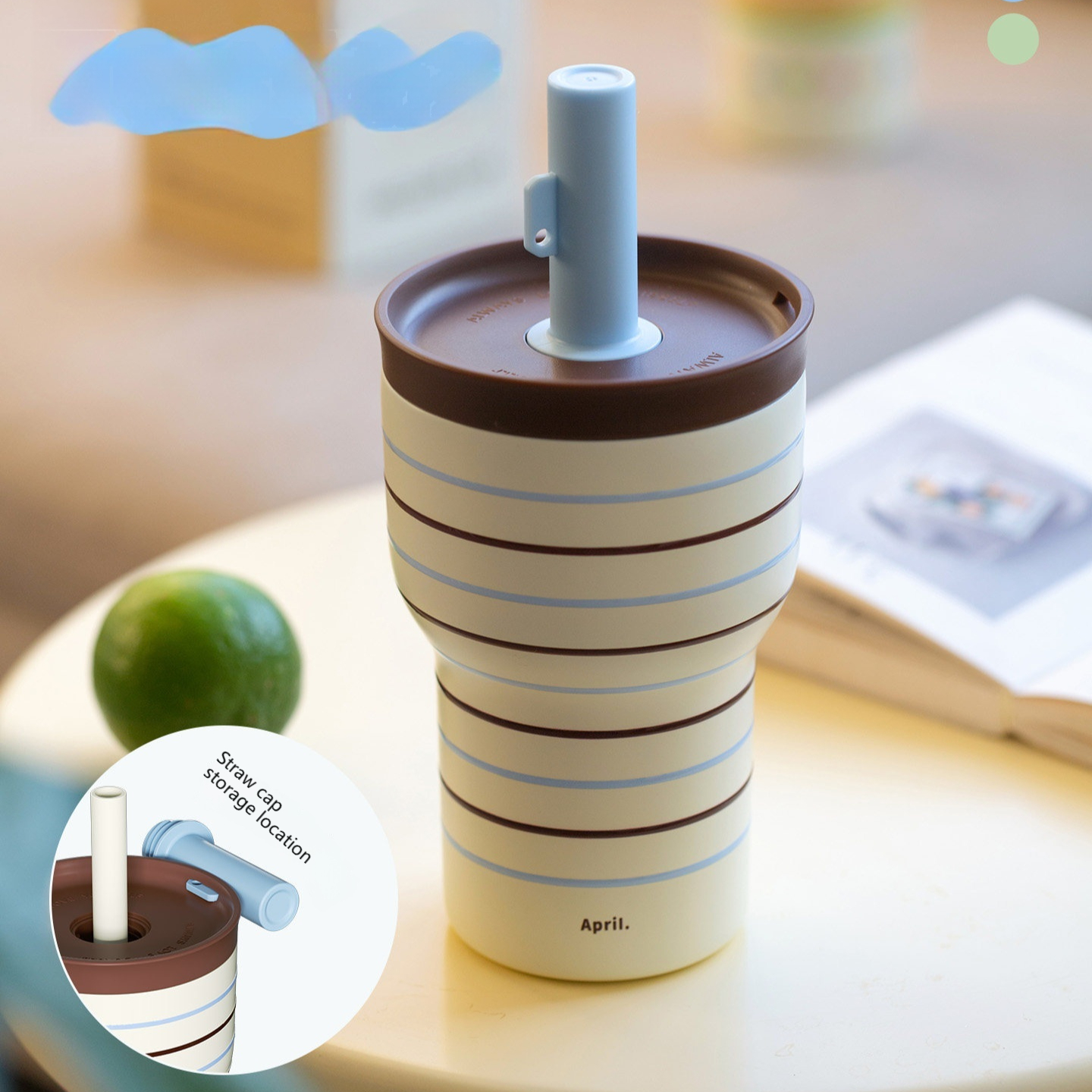 Portable Outdoor Water Bottle Stylish Coffee Cup For Women