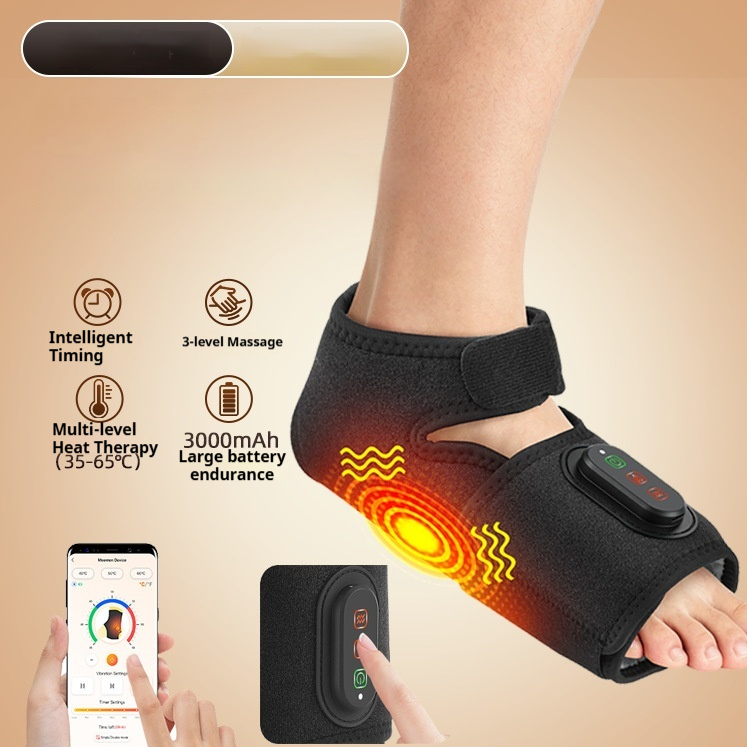 New App Controlled Ankle Support Mini Foot Massager