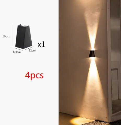 Solar Outdoor Corridor Waterproof Wall Lamp