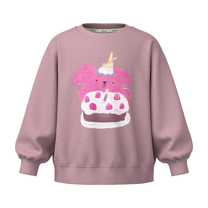Cartoon-print Comfortable Skin-friendly Simple Everyday Top