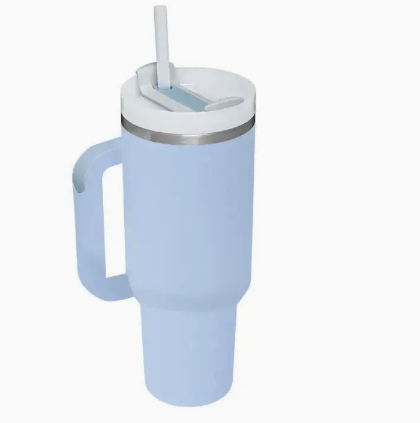 Gourde isotherme 40 oz en inox — Tumbler double paroi avec paille 4