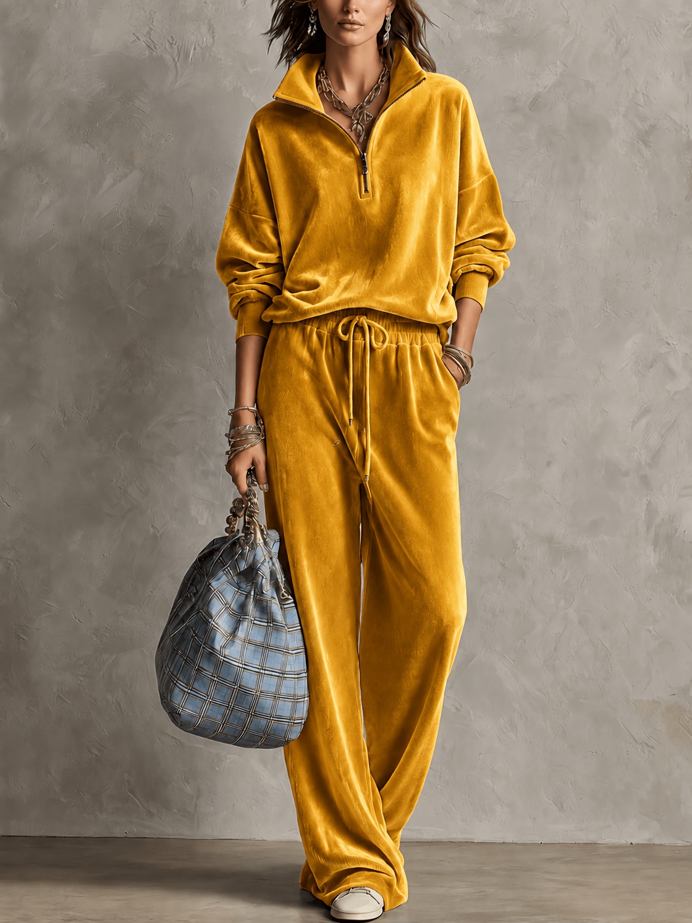 Women's casual two-piece suit – available in multiple vibrant colors