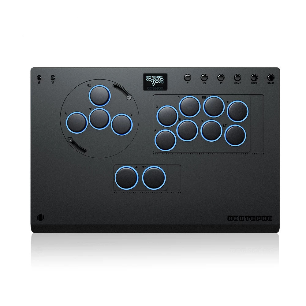 Skin-feel Fighting Keyboard With Hot-swappable Switches On The Back