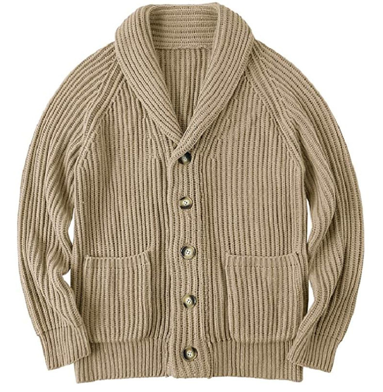 Lapel Knit Cardigan, picture 3 of 6