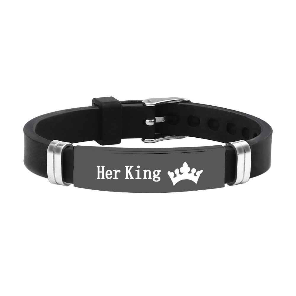 Fashion Stainless Steel Lovers Bracelet