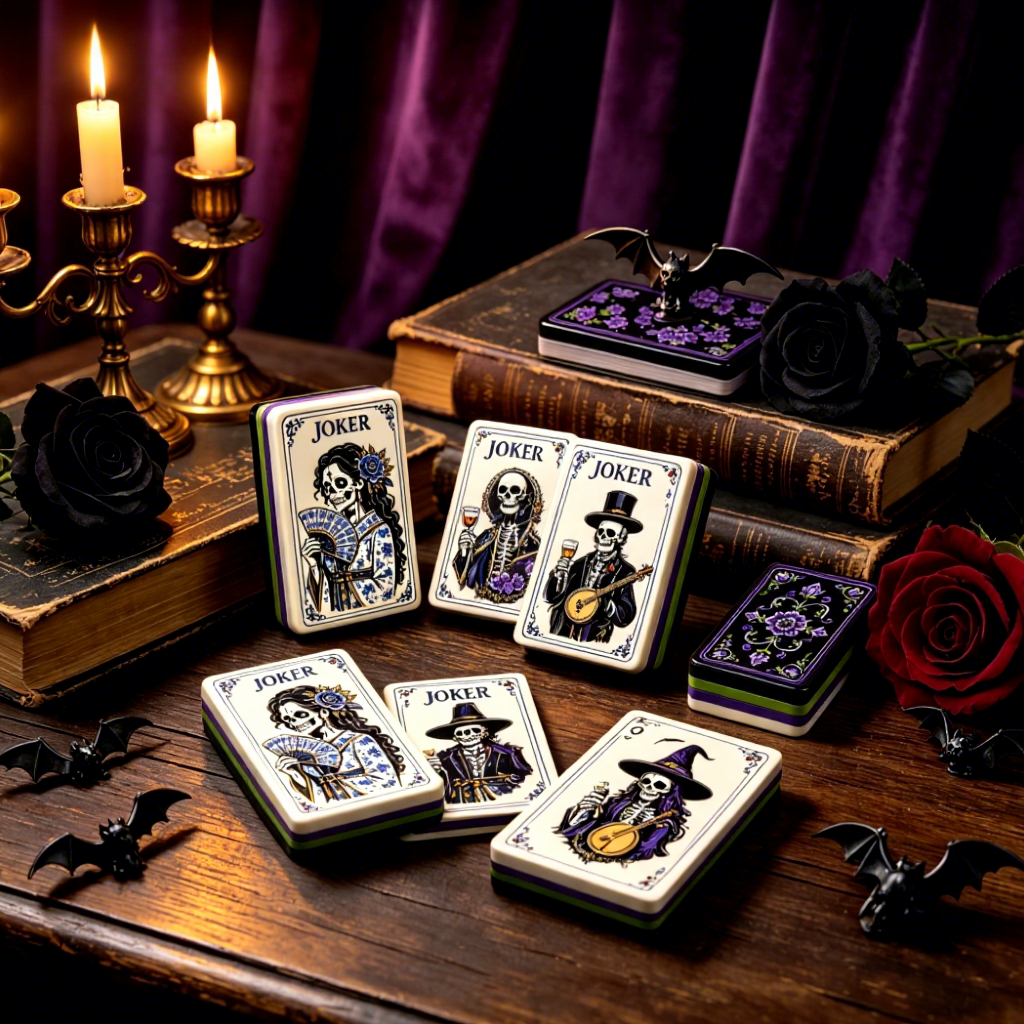 Halloween Deluxe American Mahjong Set