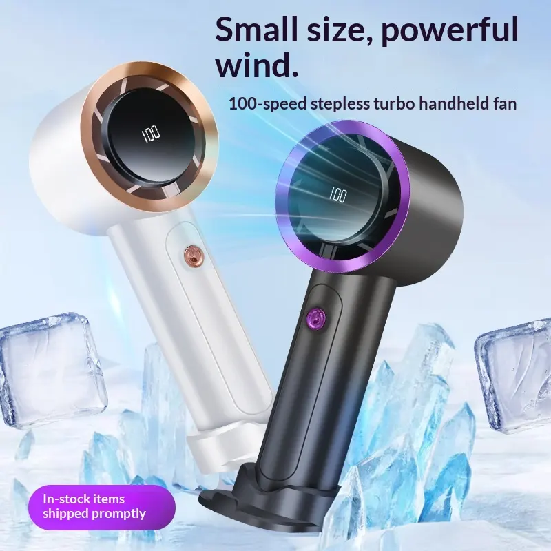 Extra-Large High-Speed Turbo Handheld Fan