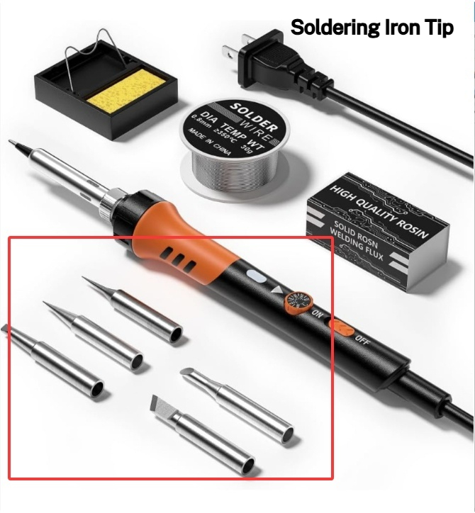Internal-heating Temperature-adjustable Soldering Iron Kit