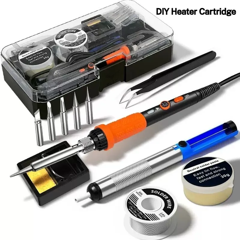 Internal-heating Temperature-adjustable Soldering Iron Kit