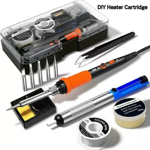 Internal-heating Temperature-adjustable Soldering Iron Kit