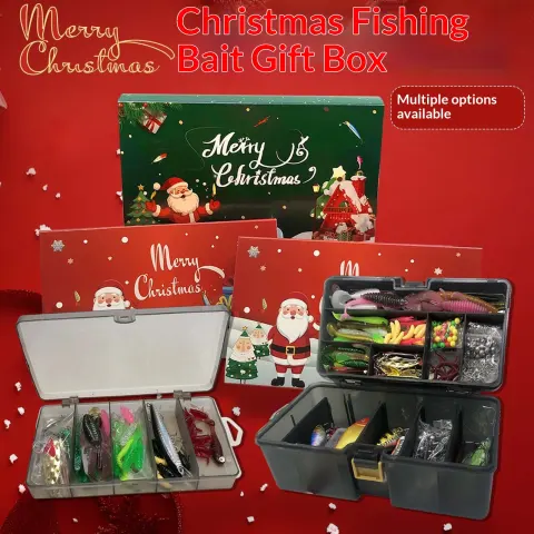 Christmas Fishing Lure Gift Box Blind Box Set