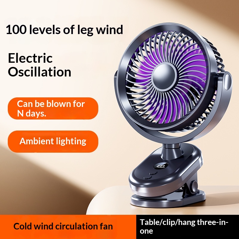 New Clip-on Fan With Night Light