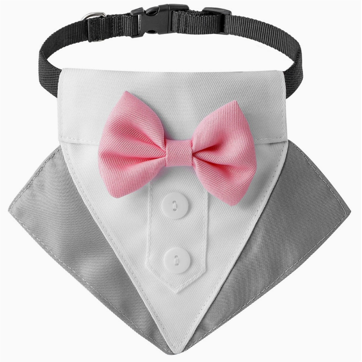 Pet Collar Dog Saliva Towel Triangle Scarf