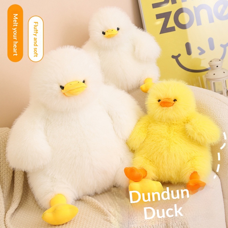 Cute Chubby Duck Plush Toy New Fluffy Design