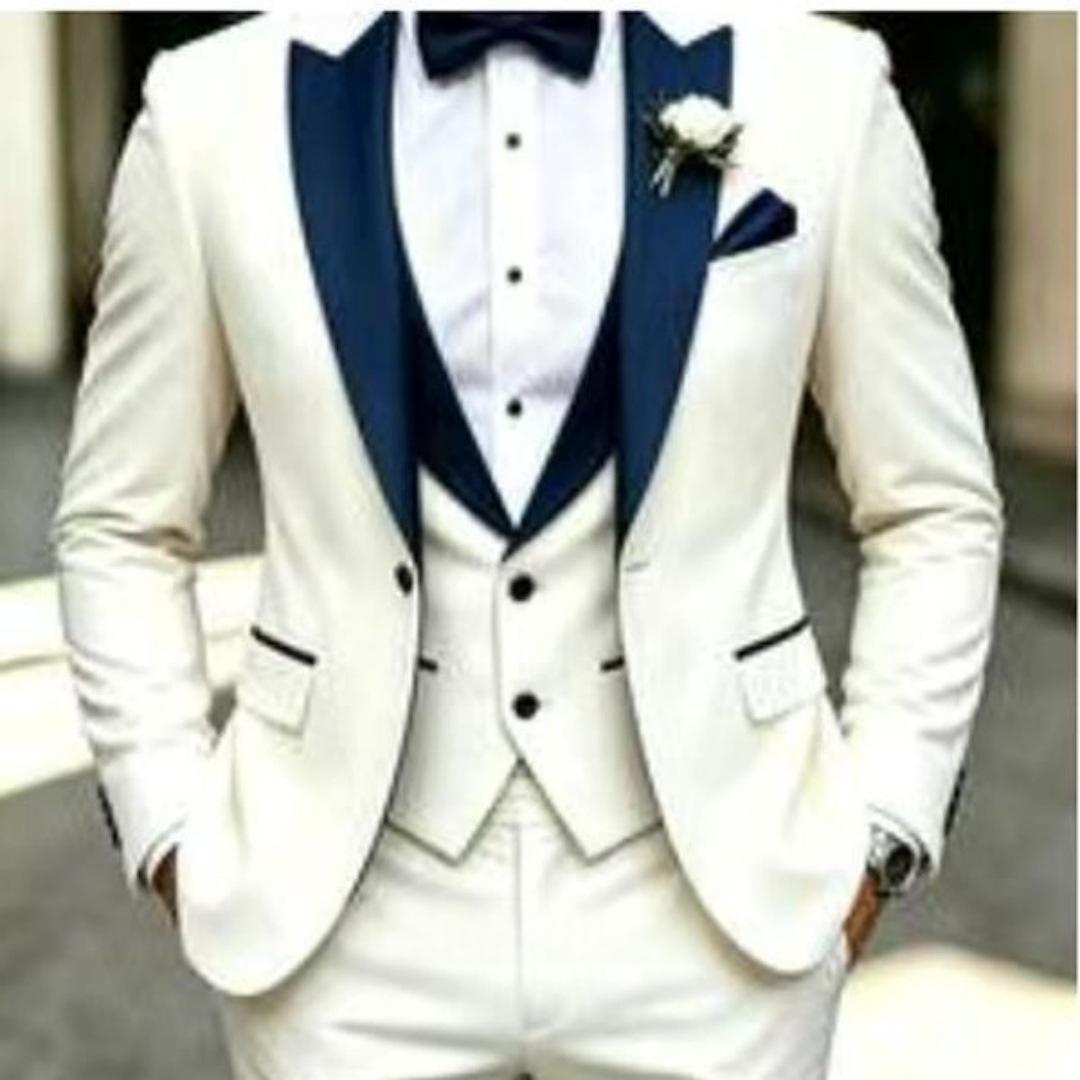 Mens Business Formal Casual Three-Piece Suit