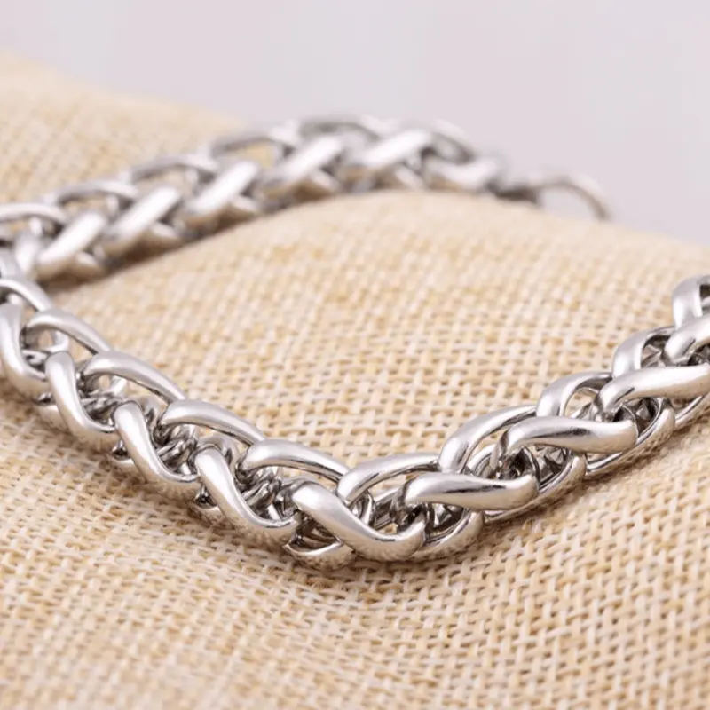 Mens And Womens Titanium Steel Personalized Bracelet