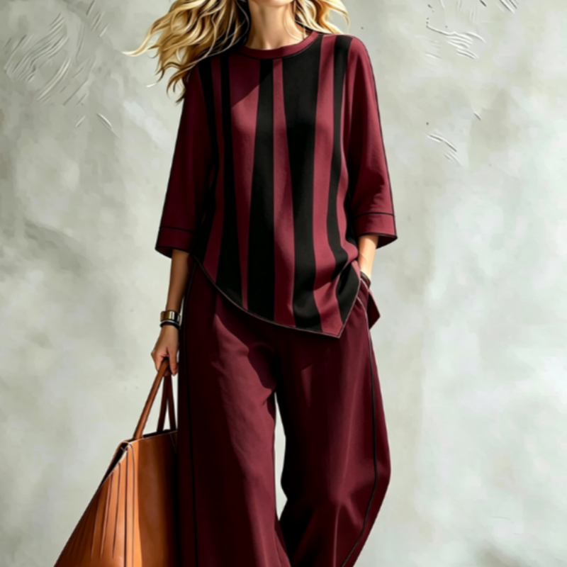 Summer Women's Blouse Set