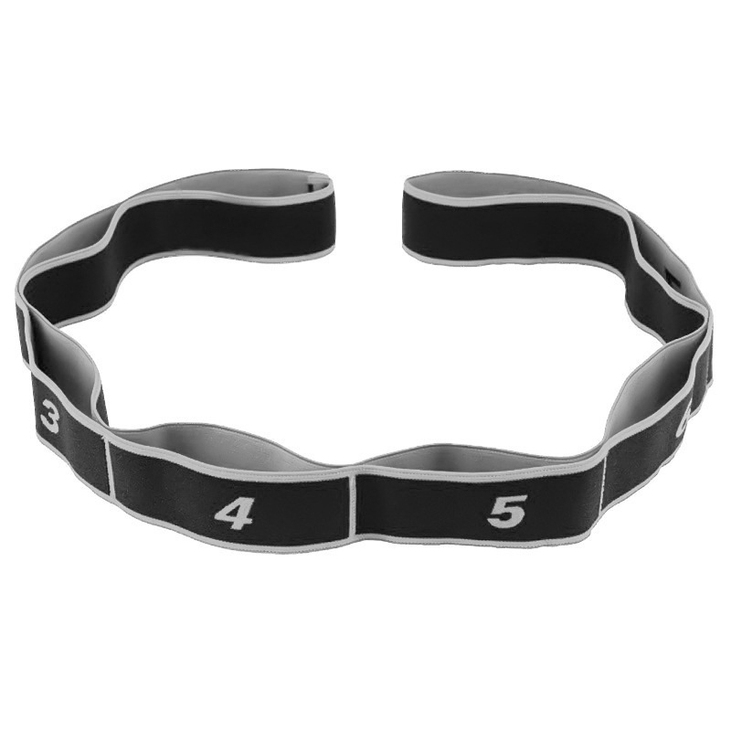 Centură elastică pentru exerciții, centură pentru genuflexiuni, centură pentru întinderi, inel de rezistență pentru yoga, centură elastică de fitness