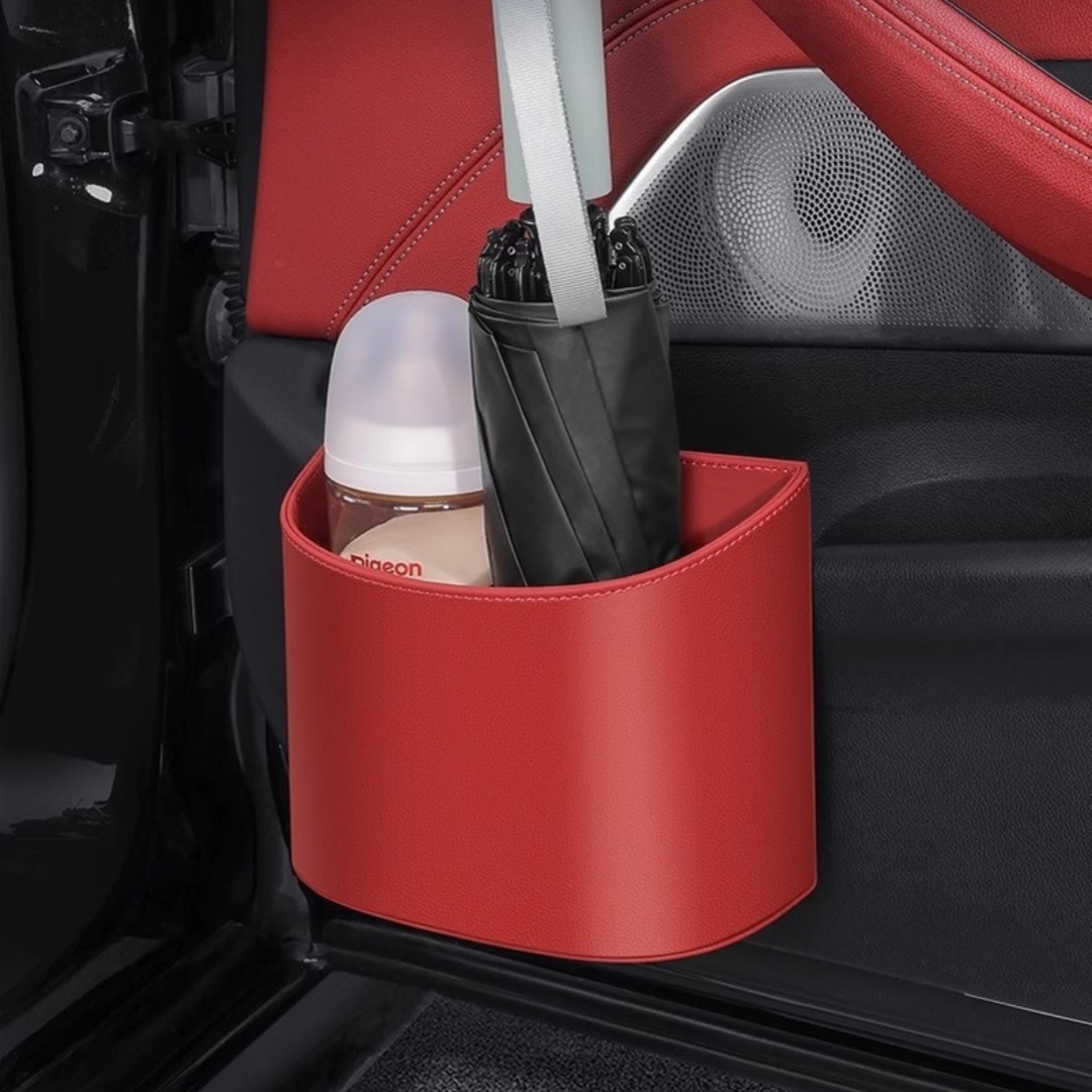 Portable Car Side-door Hanging Trash Can