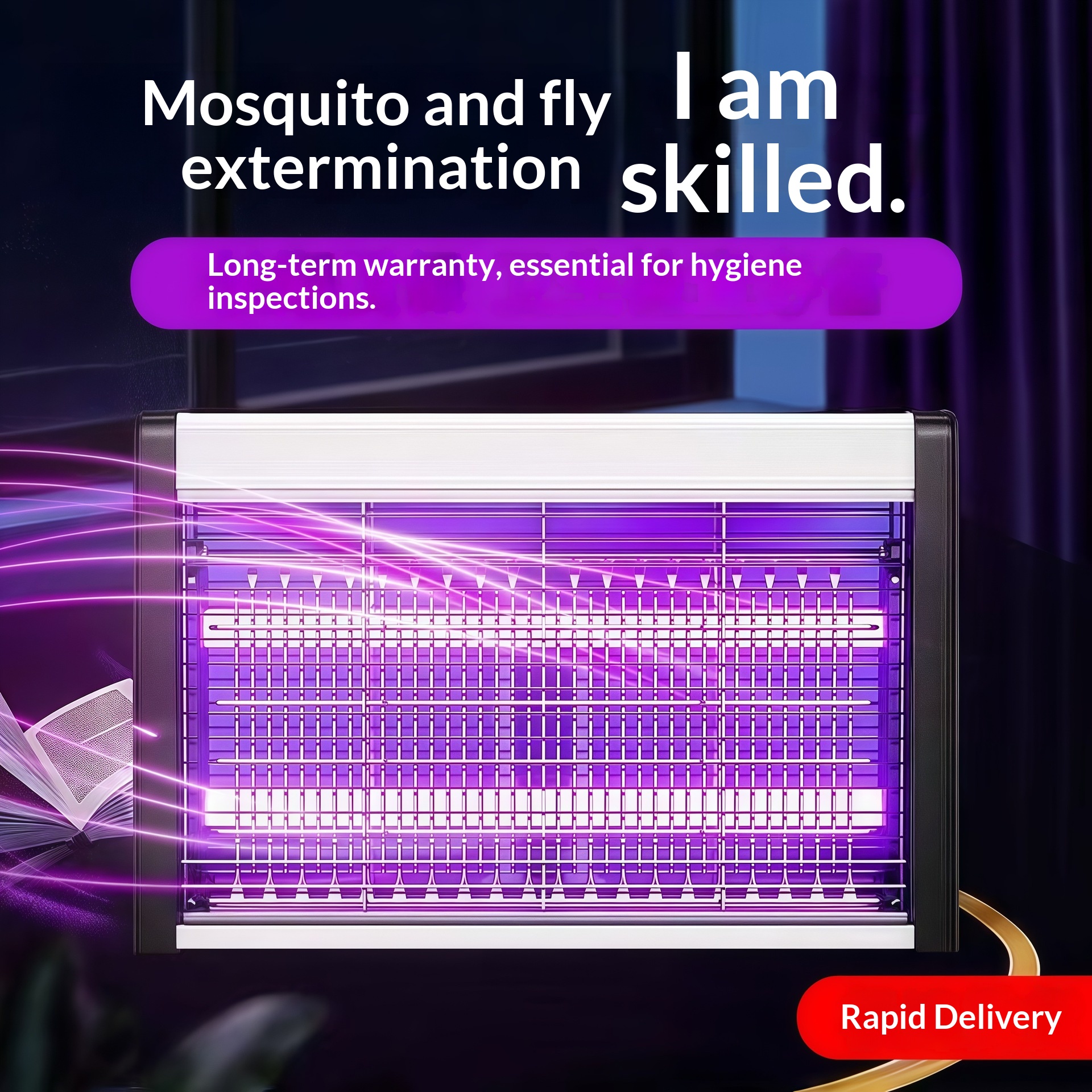 Outdoor Waterproof Mosquito Killer LED Patio