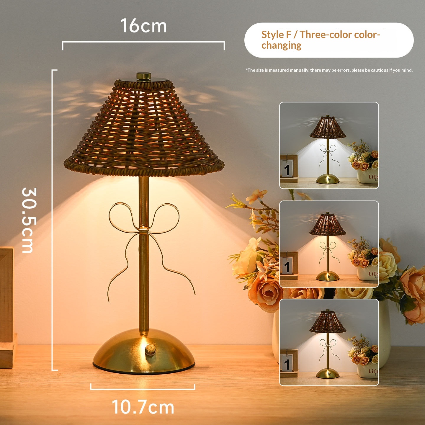 Bow-Tie Desk Charging Lamp, picture 7 of 11