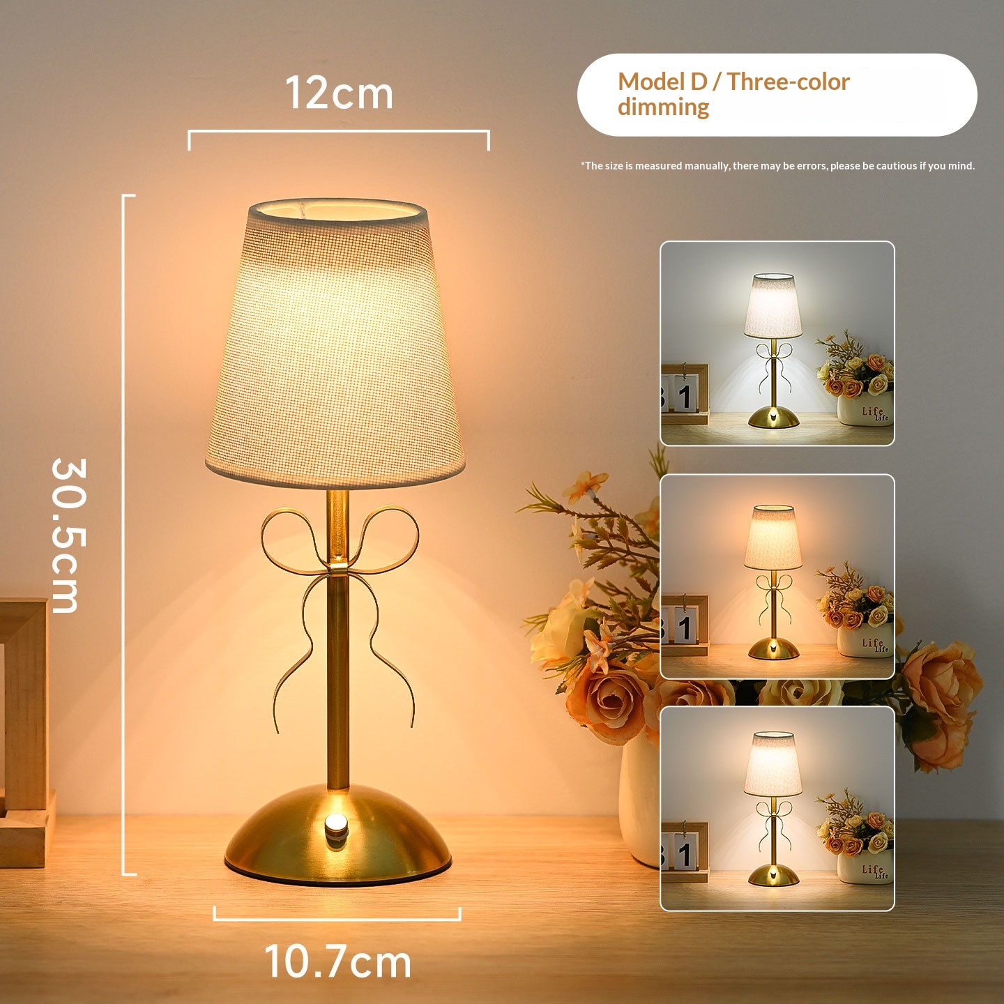 Bow-Tie Desk Charging Lamp, picture 5 of 11