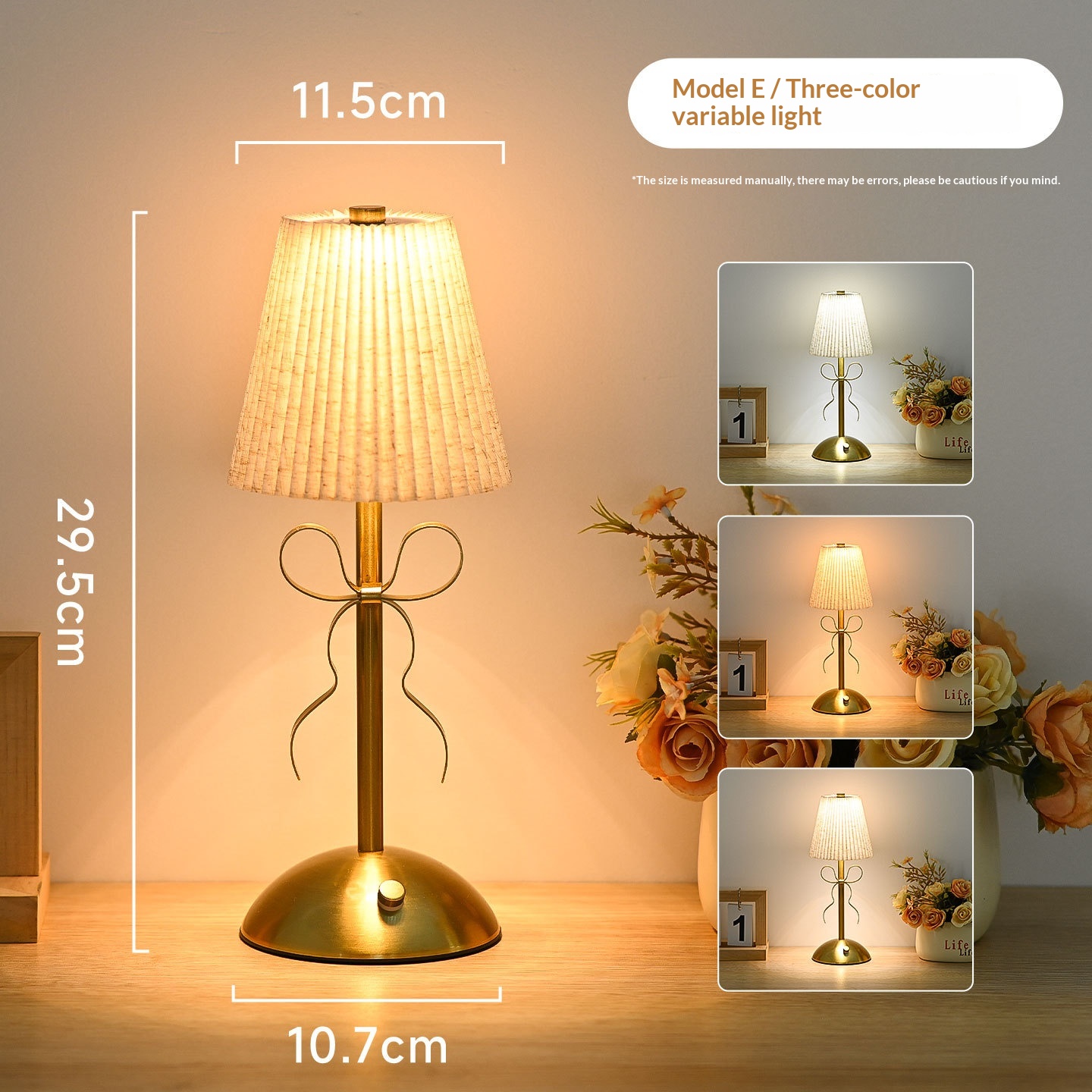 Bow-Tie Desk Charging Lamp, picture 6 of 11