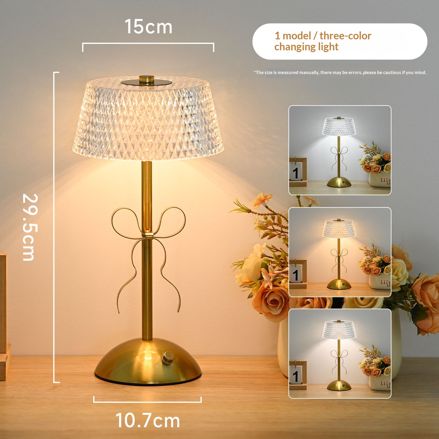 Bow-Tie Desk Charging Lamp, picture 10 of 11