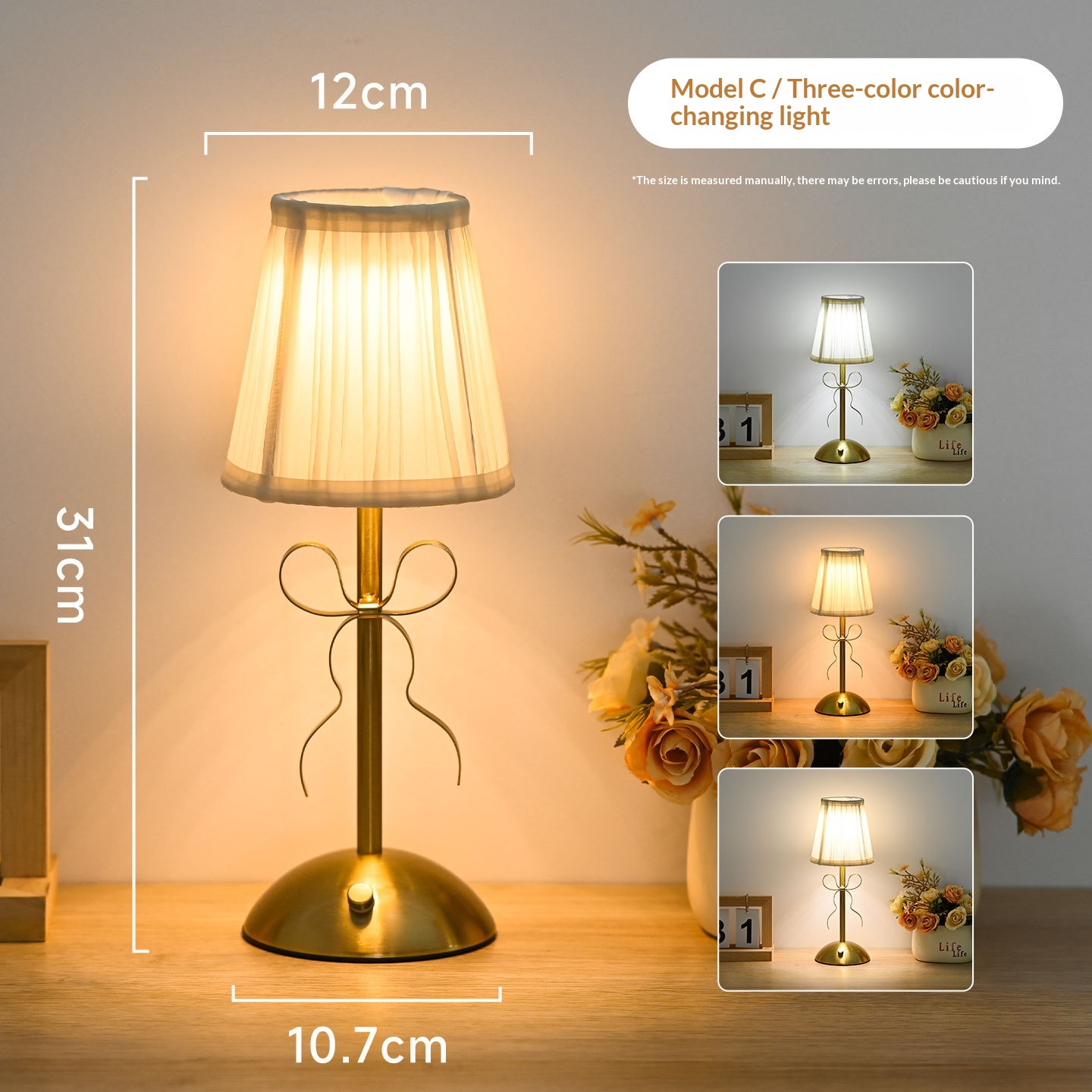 Bow-Tie Desk Charging Lamp, picture 4 of 11