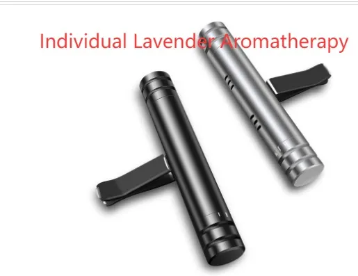 Car Air Outlet Aromatherapy Clip Car Air Conditioner Aluminum Alloy Fragrance Car Solid Balm Fragrance Stick