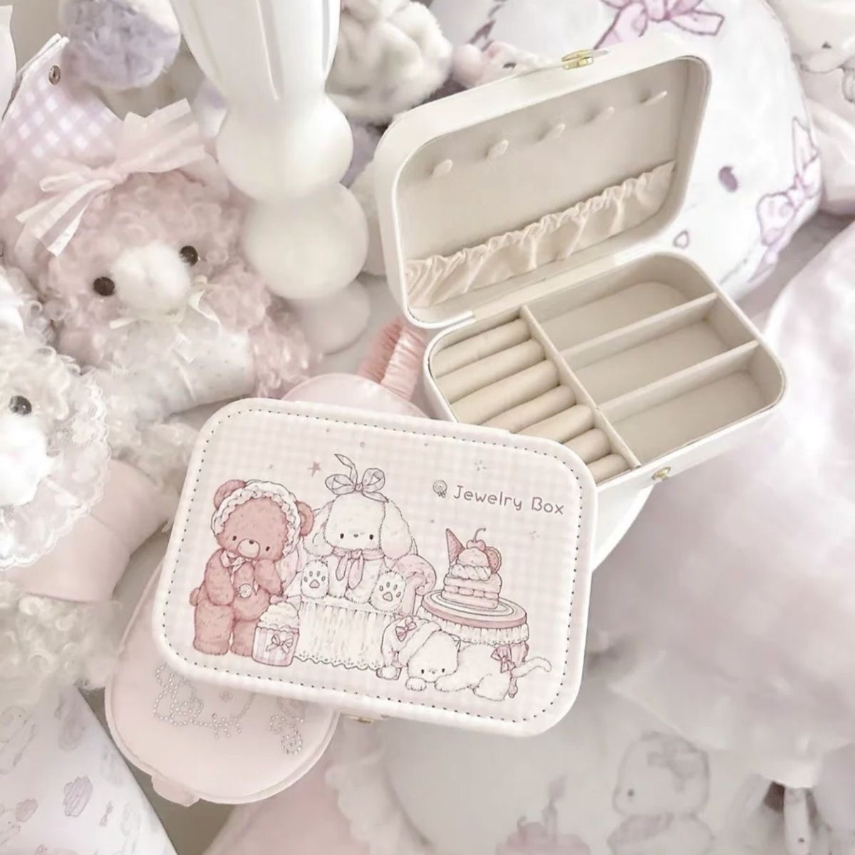 Portable Jewelry Storage Box