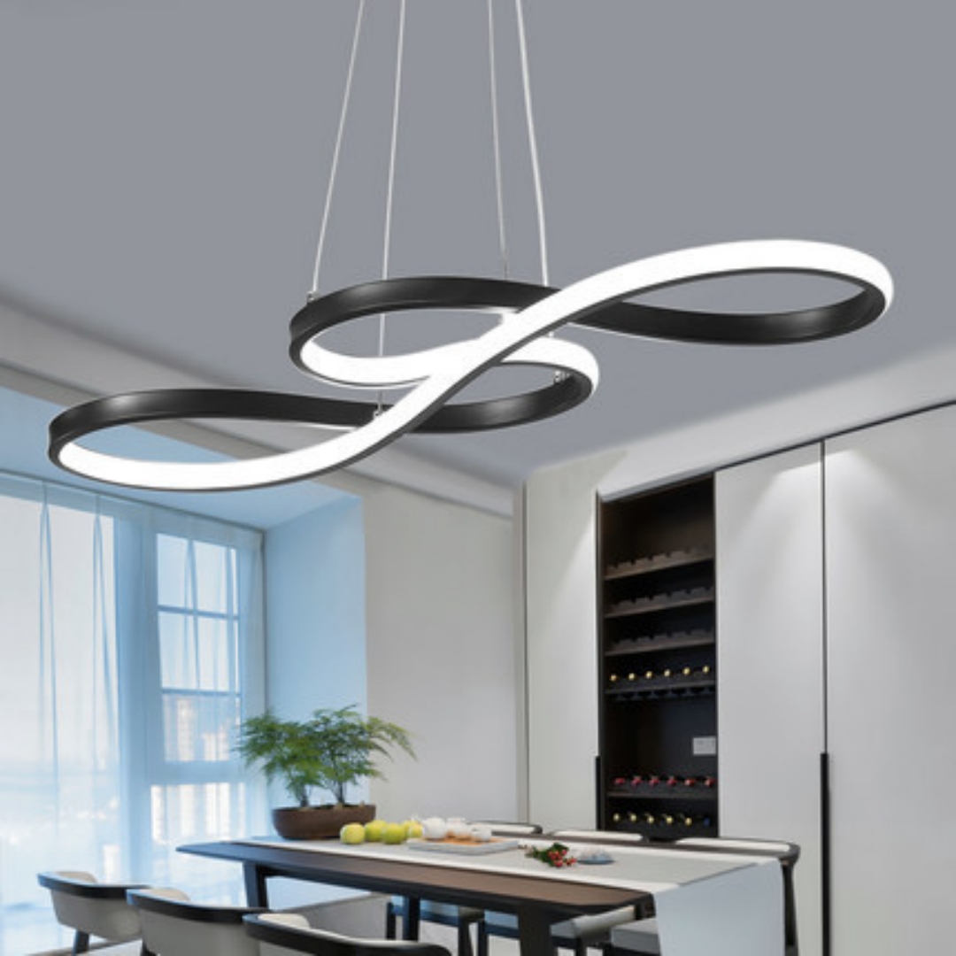 Led Dining Room Chandelier Simple And Modern Furnishings Chandelier Creative Personalized Fashion Living Room Chandelier Artistic Lamp