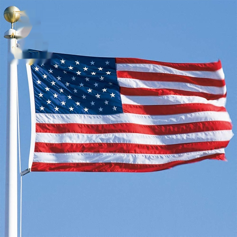150D Embroidered Patchwork Flag For US Independence Day — image 1