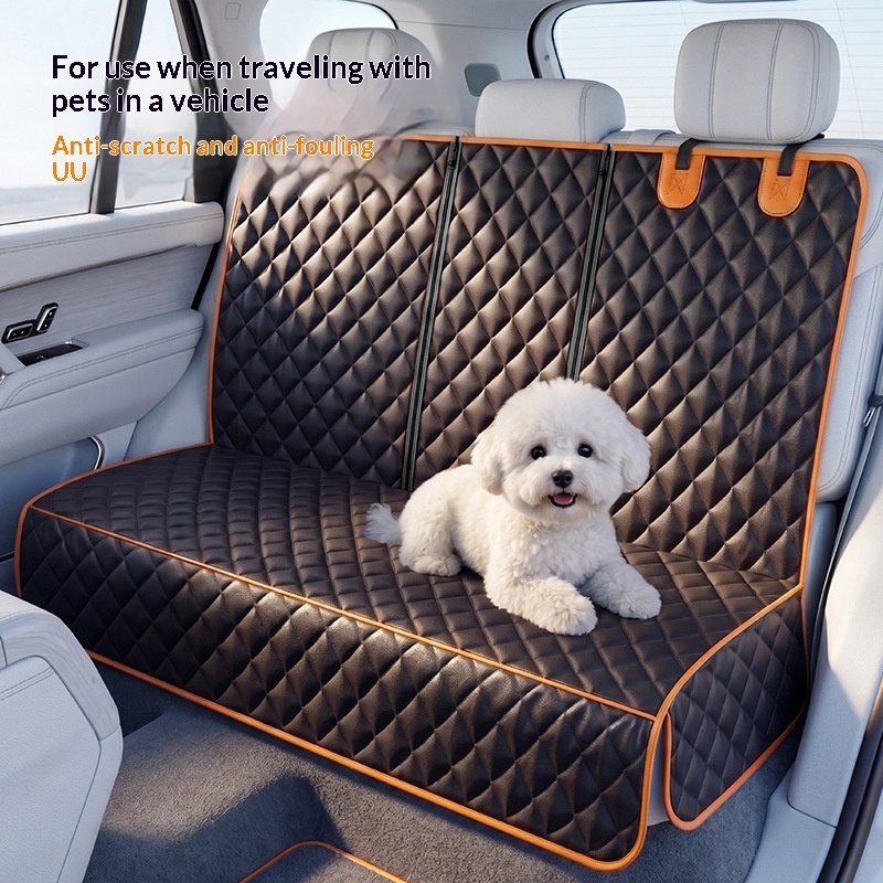 Rear-Seat Pet Dog Bed For Cars
