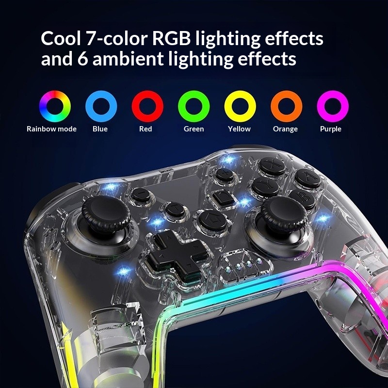 Wireless Bluetooth Dual-Vibration Two-Player PC Game Controller