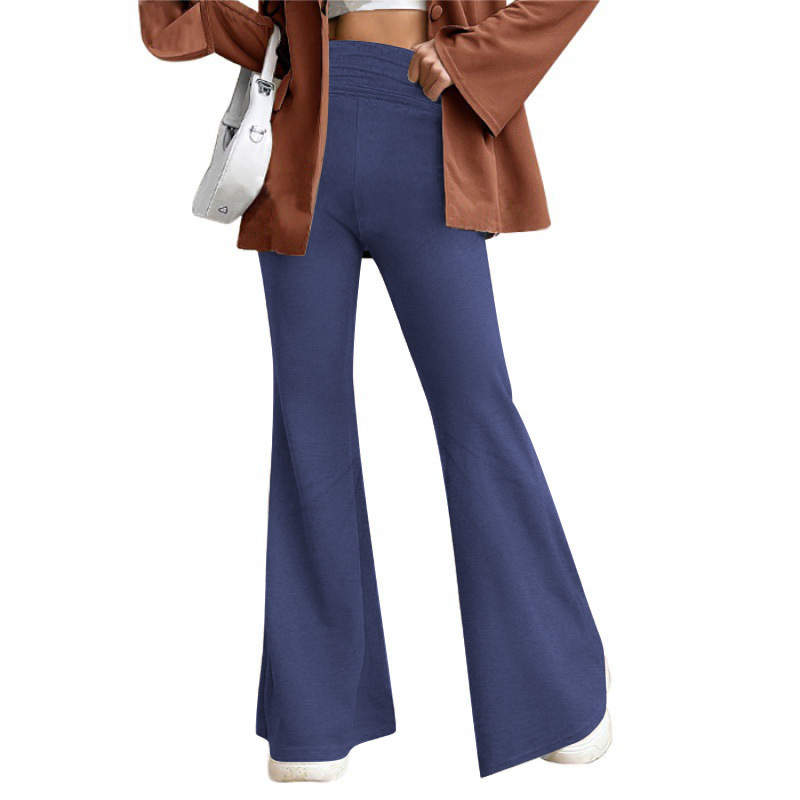 Fashion Casual Autumn And Winter Slimming Comfortable Bell-bottom Pants
