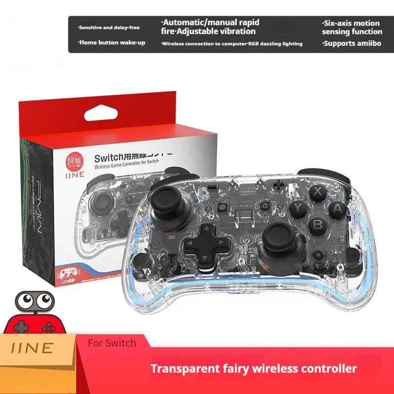 Transparent Wake-Up Switch Professional Left-Handed And Right-Handed Gaming Controller image 3